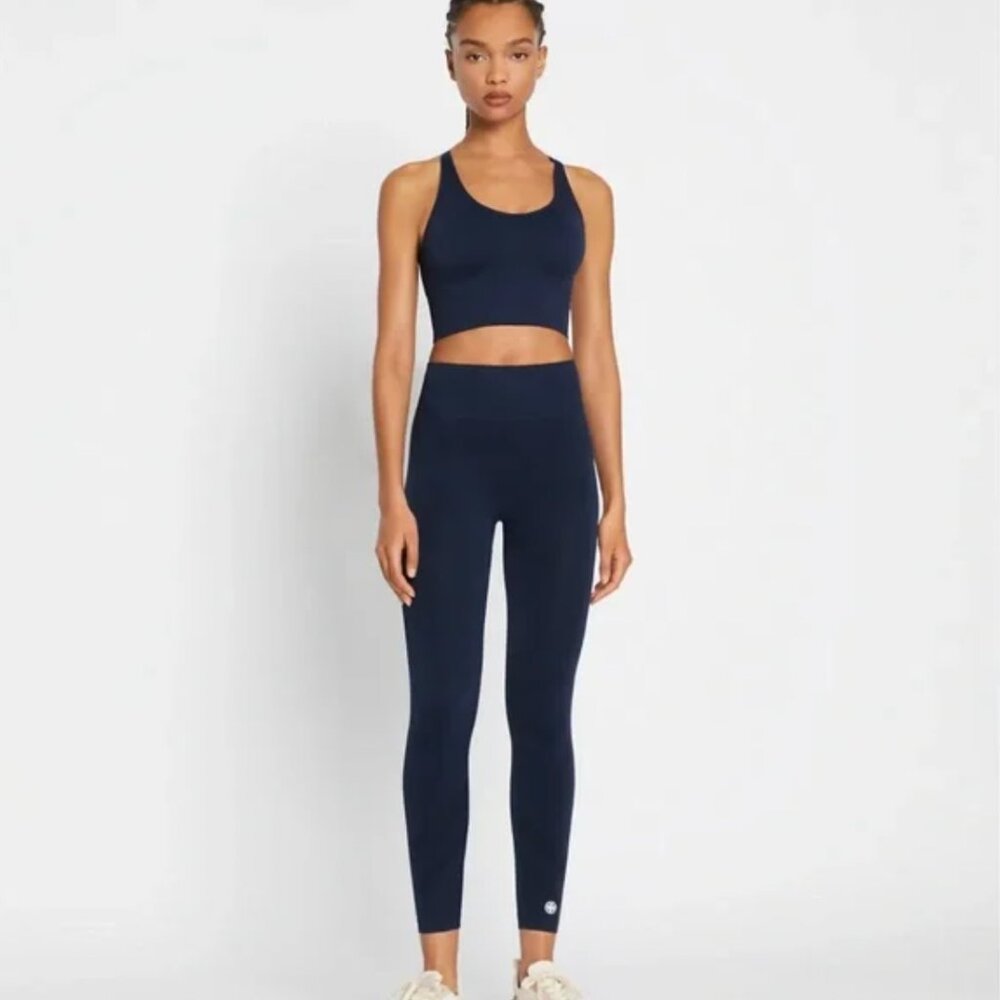 Tory Sport Navy 7/8 Leggings | large